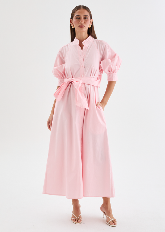 Braiden Midi Dress - Pink