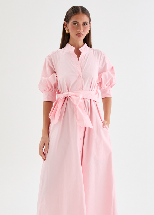 Braiden Midi Dress - Pink