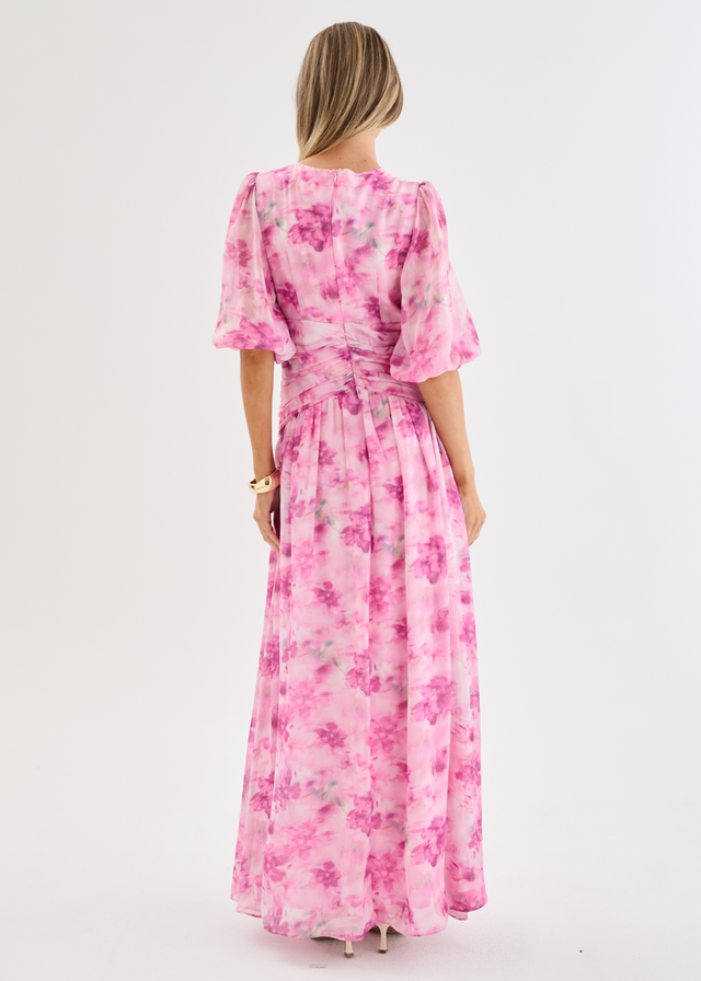 Aubree Maxi Dress - Watercolour Floral