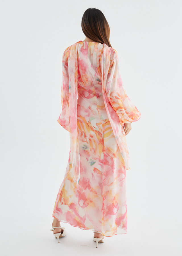 Mayflower Midi Dress - Ruby Splash