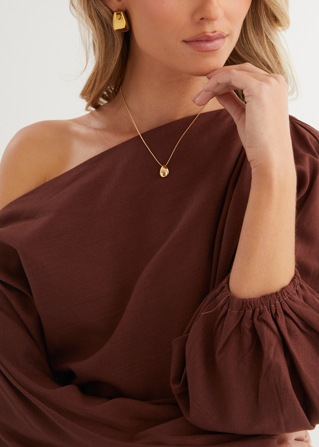 Mikah Earrings - Gold