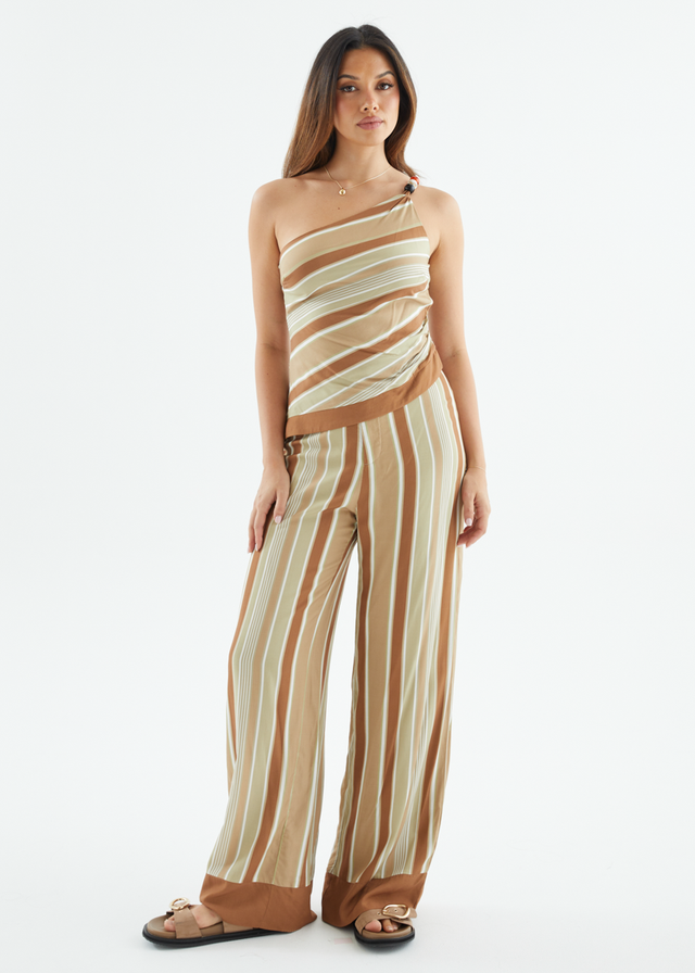 Geneva Set - Khaki Stripe