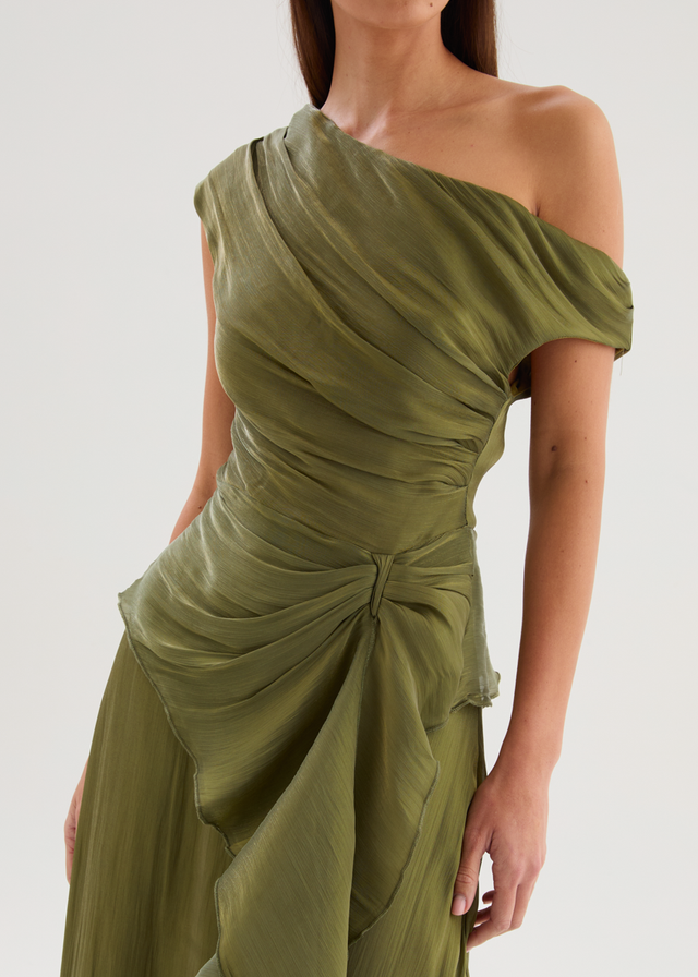 Aphrodite Set - Olive Organza