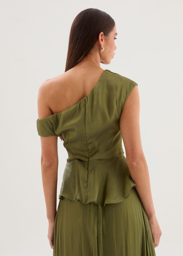 Aphrodite Set - Olive Organza