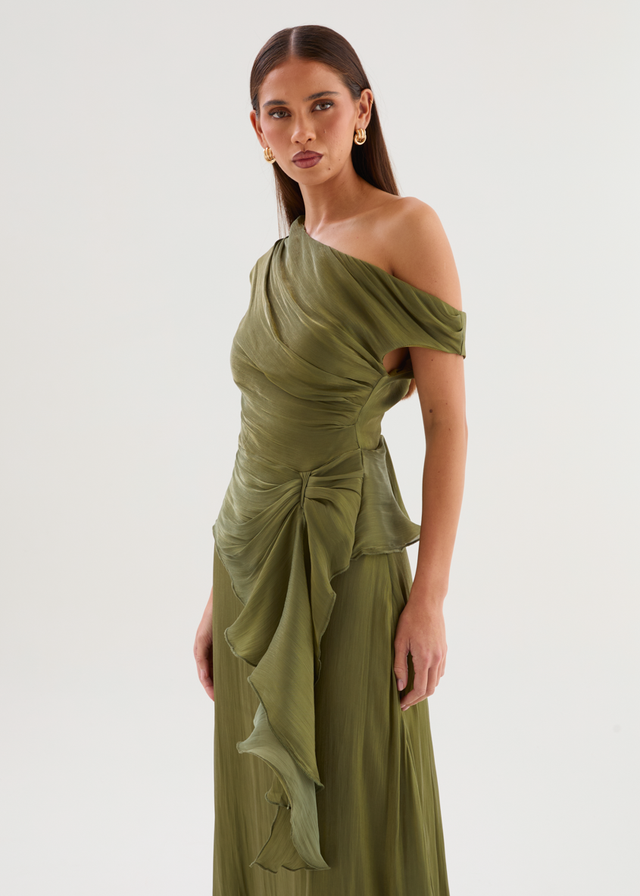 Aphrodite Set - Olive Organza