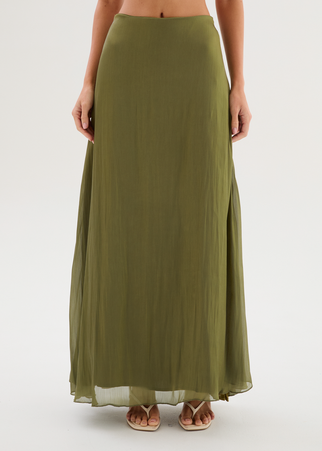 Aphrodite Set - Olive Organza