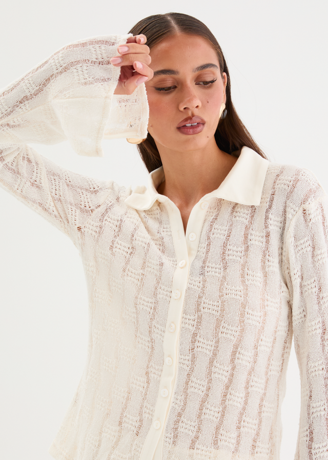Claudella Knit Set - Cream