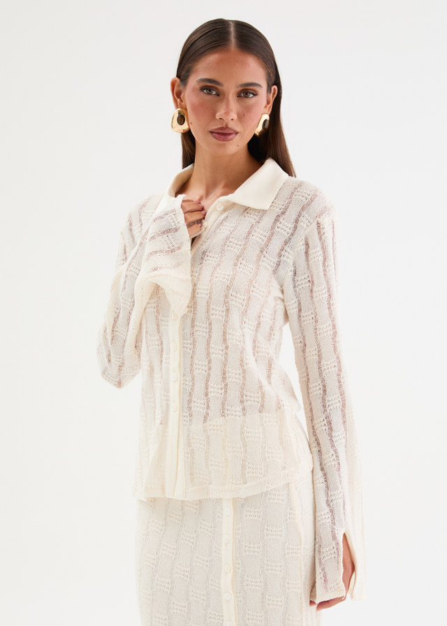 Claudella Knit Set - Cream