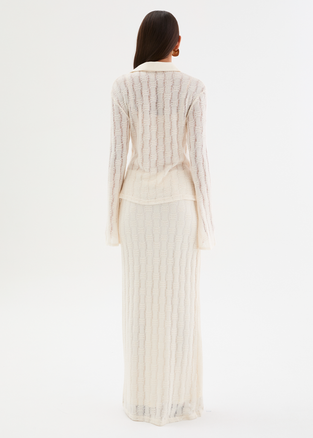 Claudella Knit Set - Cream