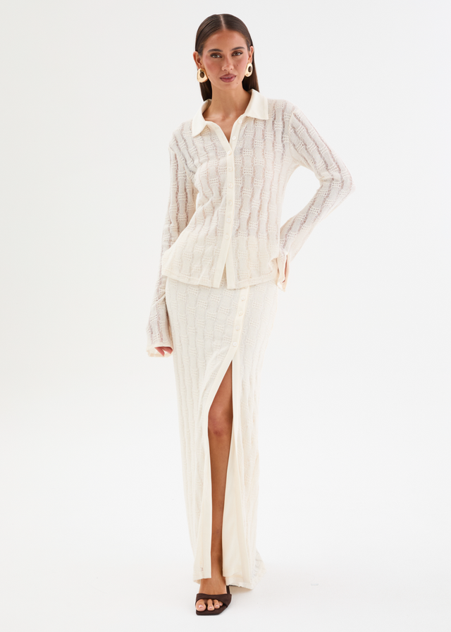 Claudella Knit Set - Cream