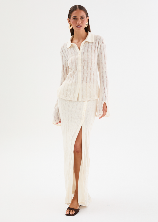 Claudella Knit Set - Cream