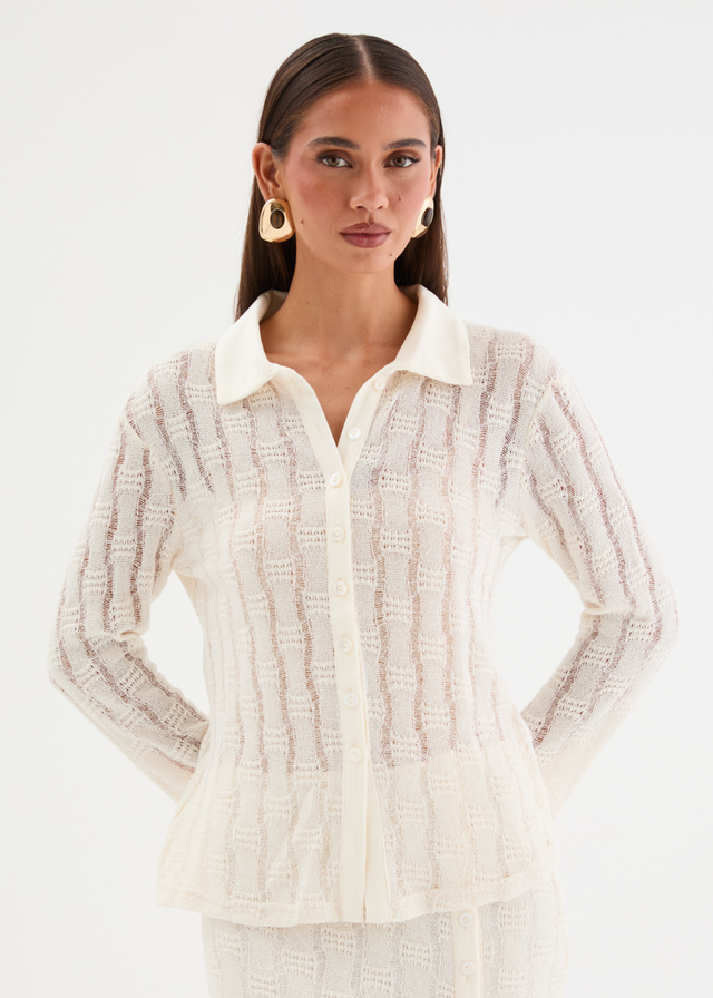 Claudella Knit Set - Cream