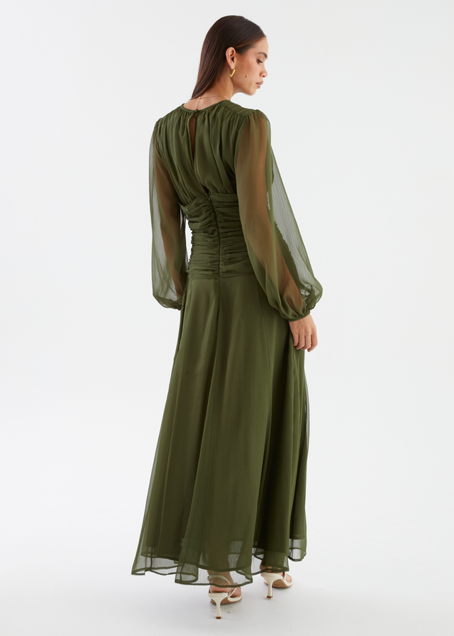 Starstruck Maxi Dress - Olive