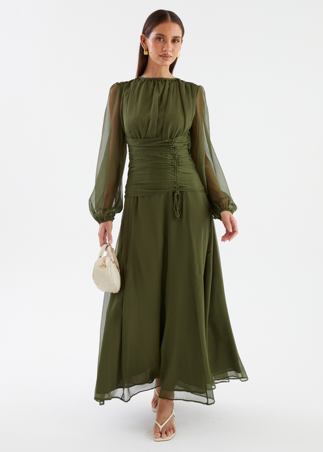 Starstruck Maxi Dress - Olive