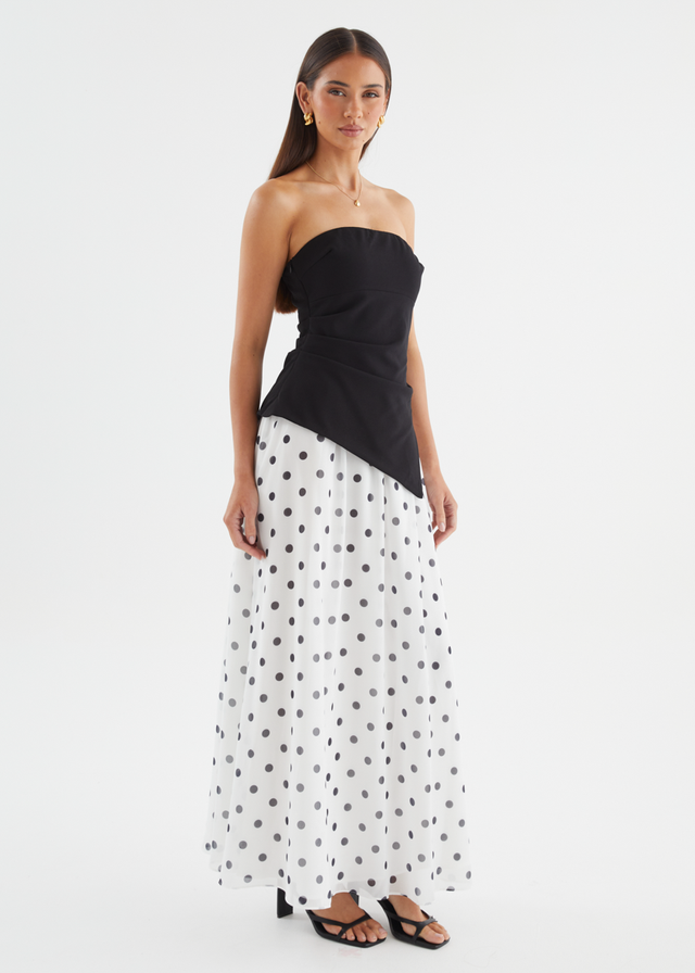 Kourtney Set - Black Polka