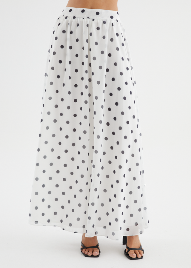 Kourtney Set - Black Polka