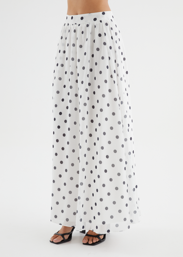 Kourtney Set - Black Polka