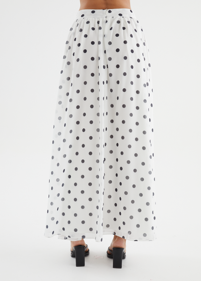 Kourtney Set - Black Polka