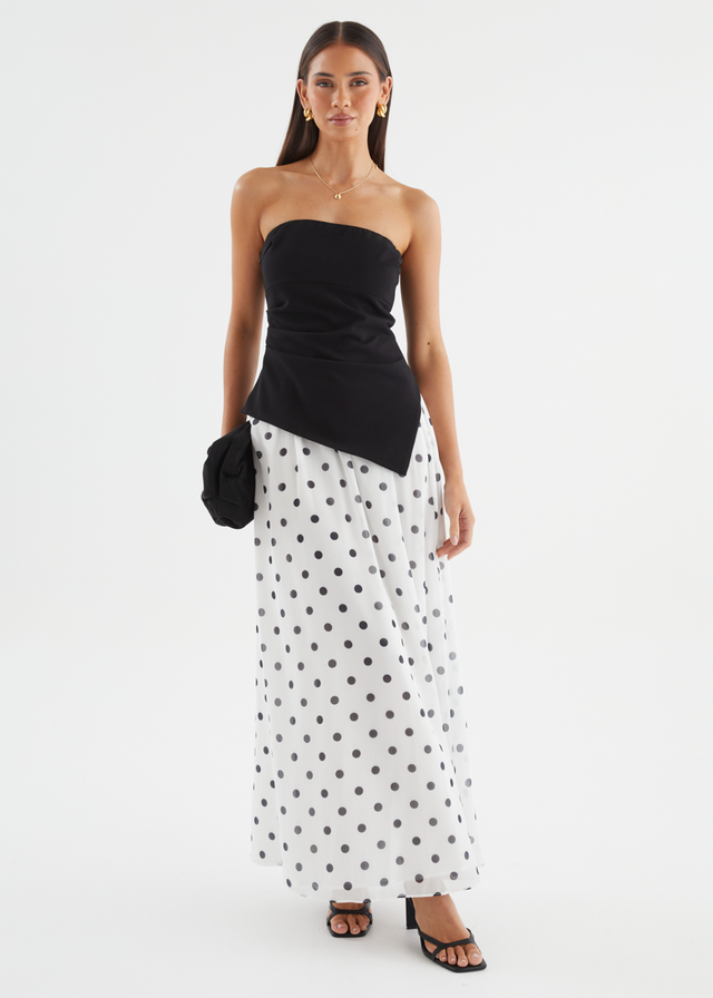 Kourtney Set - Black Polka