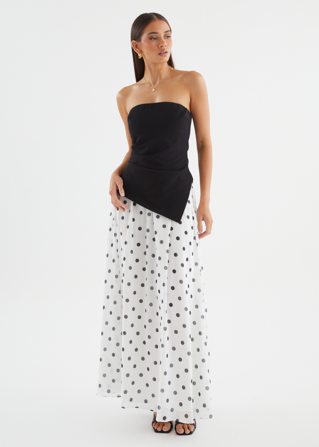 Kourtney Set - Black Polka