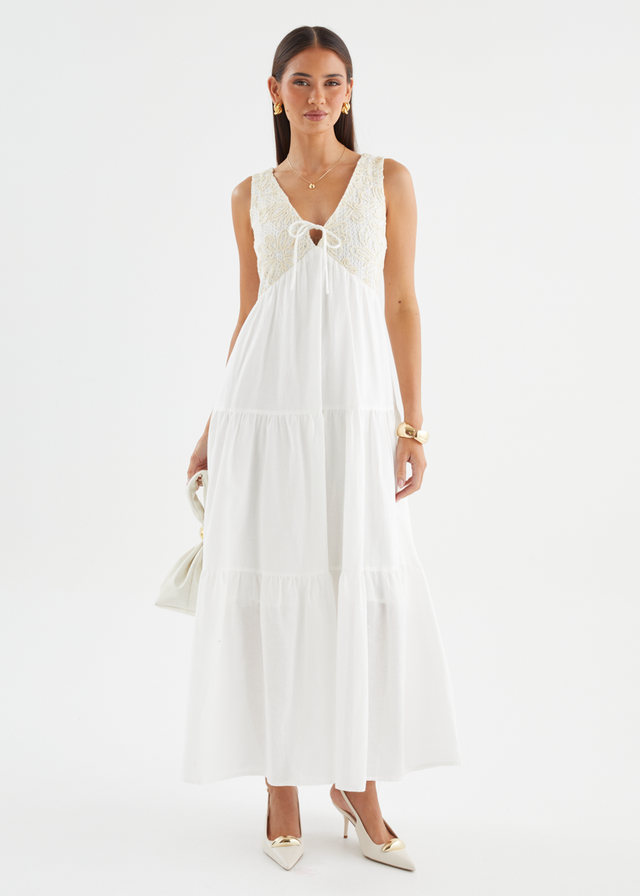 Amberley Maxi Dress - Off White