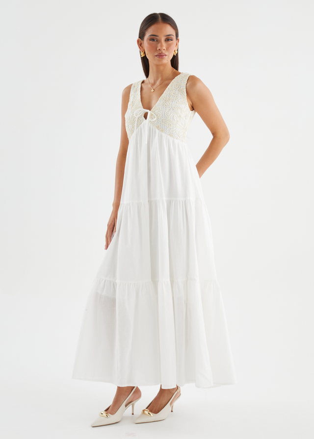 Amberley Maxi Dress - Off White