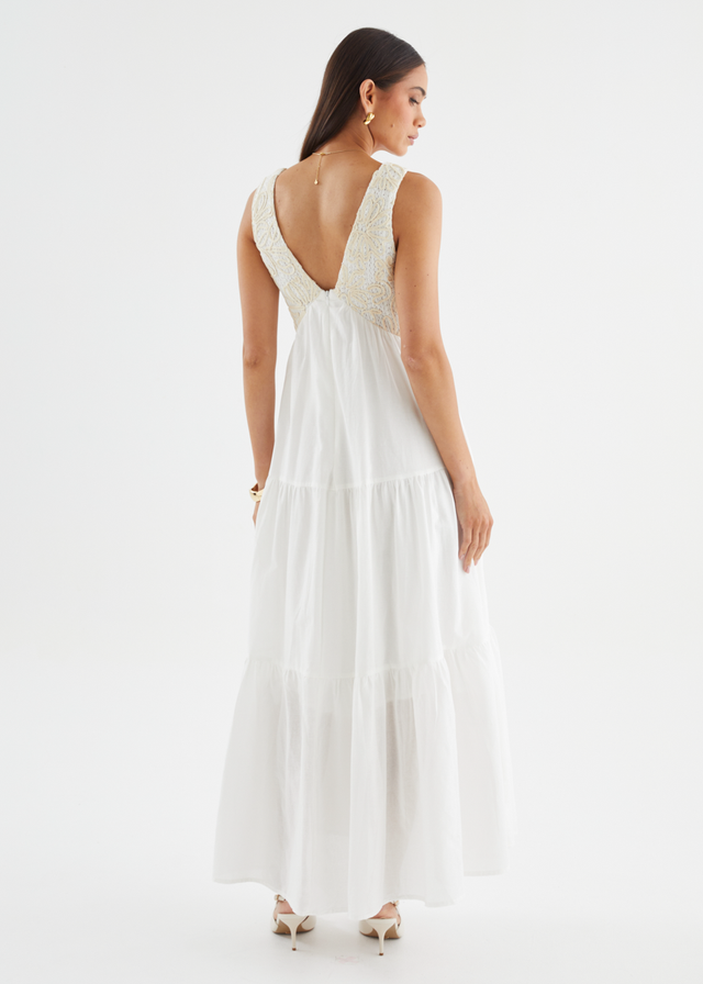 Amberley Maxi Dress - Off White