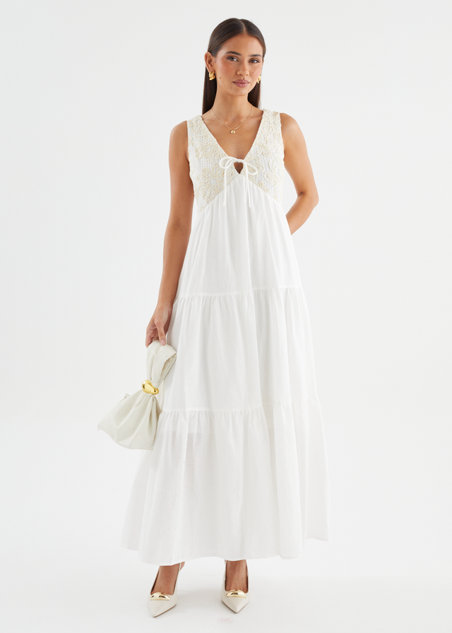 Amberley Maxi Dress - Off White