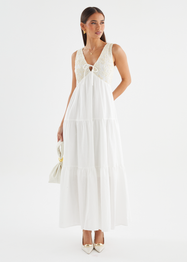 Amberley Maxi Dress - Off White