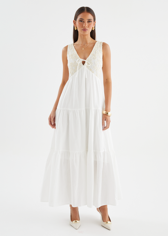 Amberley Maxi Dress - Off White