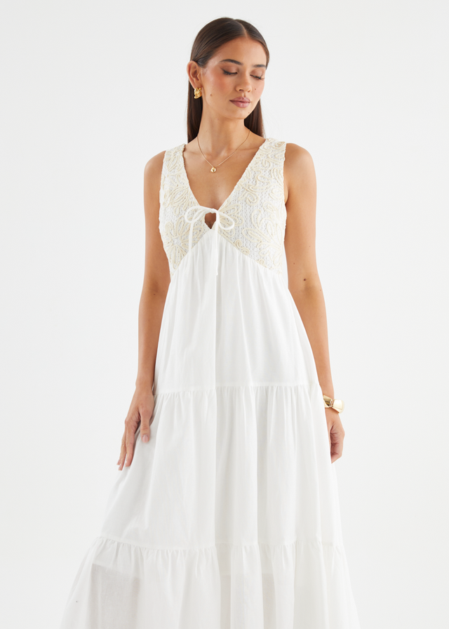 Amberley Maxi Dress - Off White