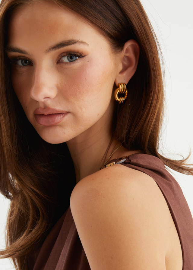 Adalee Earrings - Gold