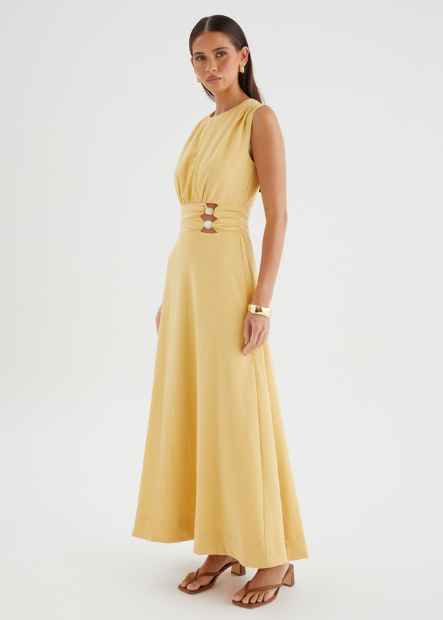 Martha Maxi Dress - Mustard