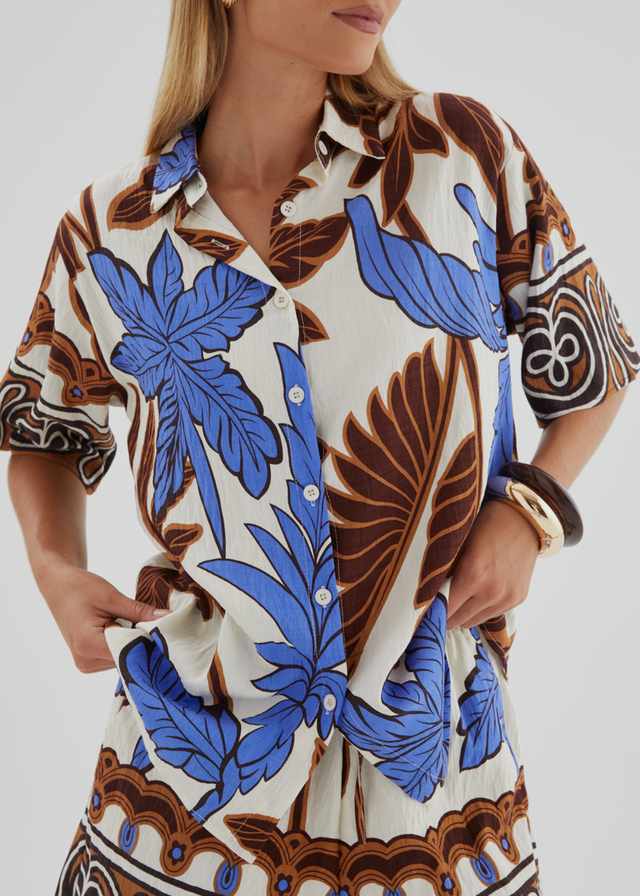 Keilani Set - Choc Blue Palm