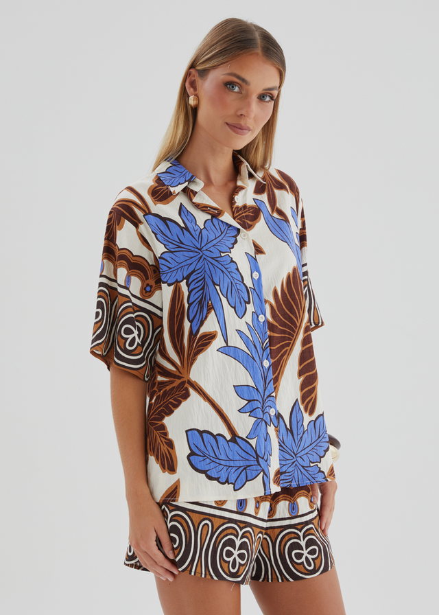 Keilani Set - Choc Blue Palm