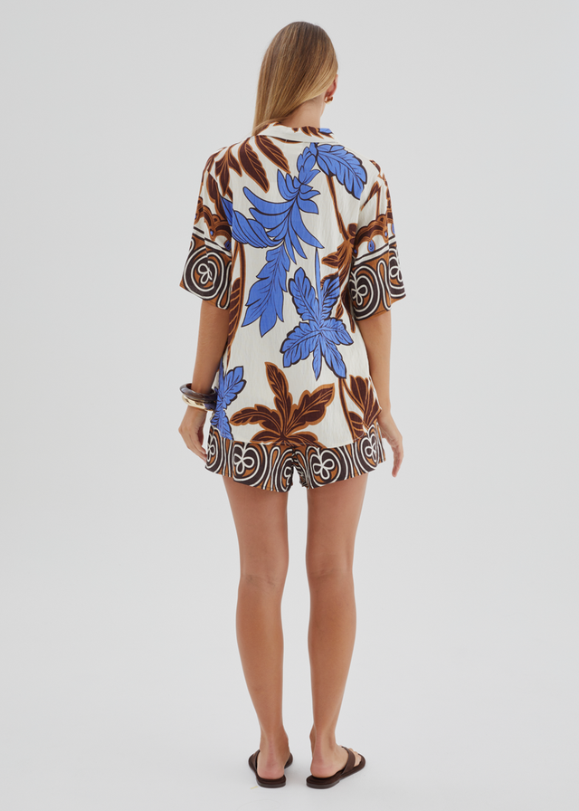 Keilani Set - Choc Blue Palm