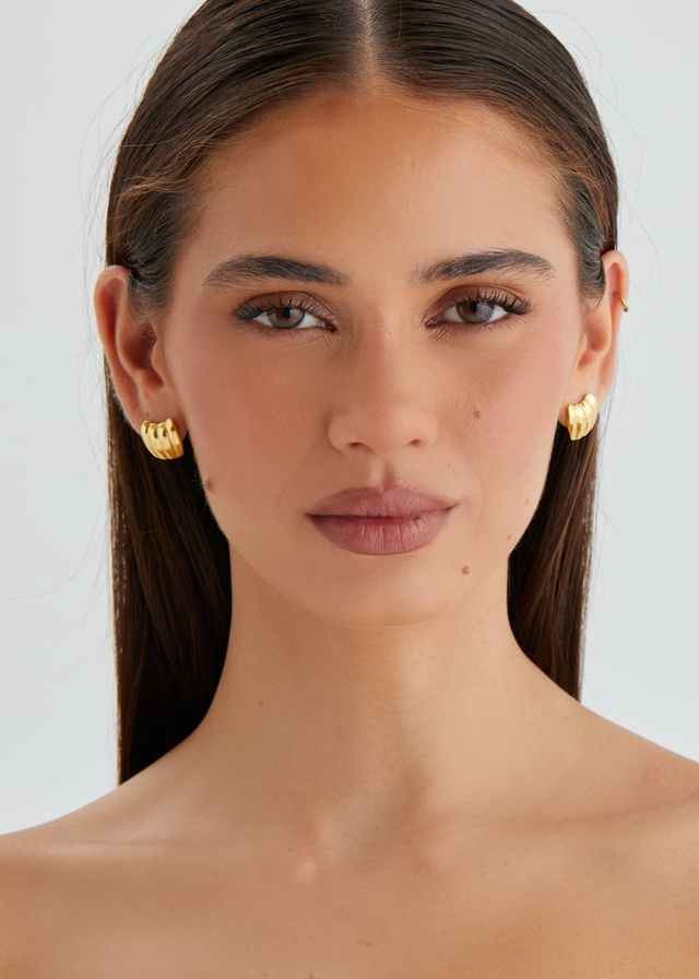 Sheila Earrings - Gold