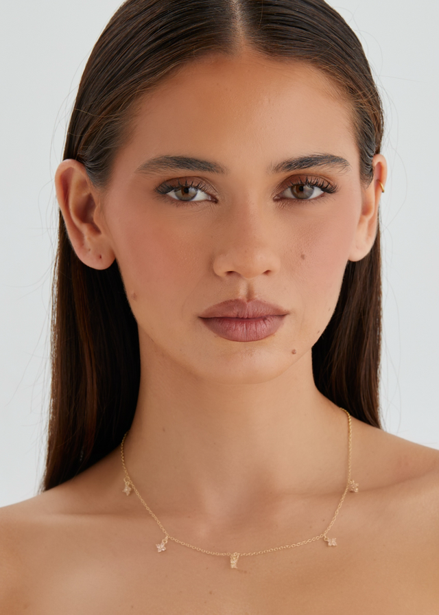 Sapphira Necklace - Gold