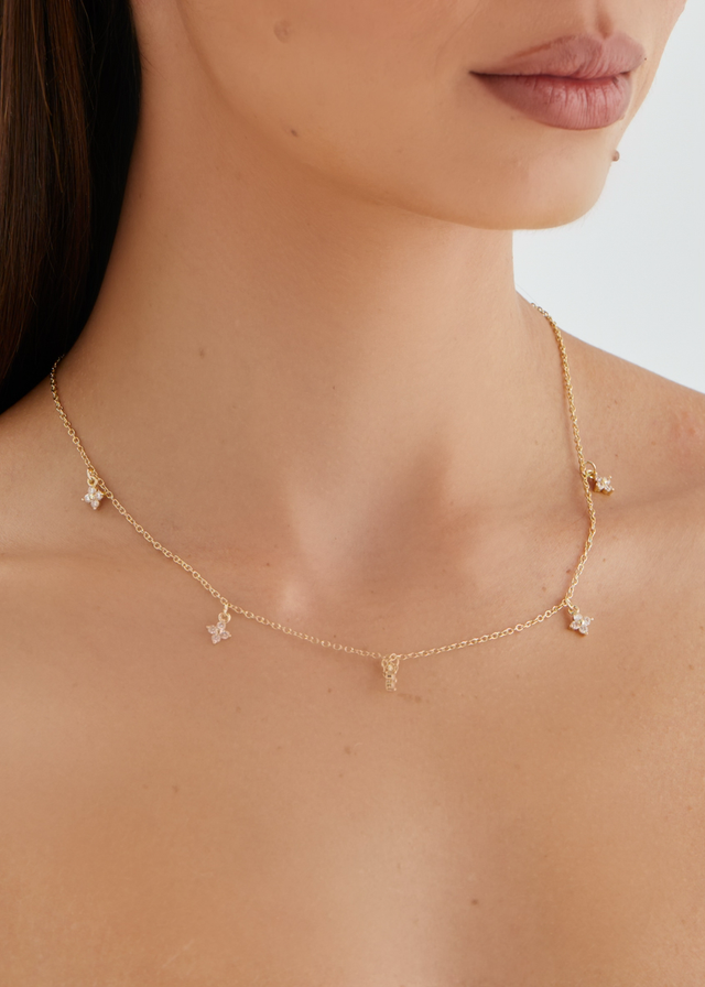 Sapphira Necklace - Gold