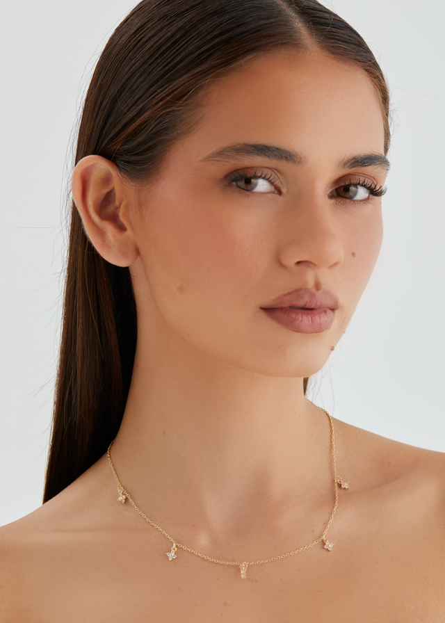 Sapphira Necklace - Gold