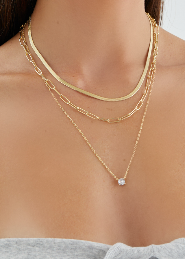 Loredana Necklace - Gold