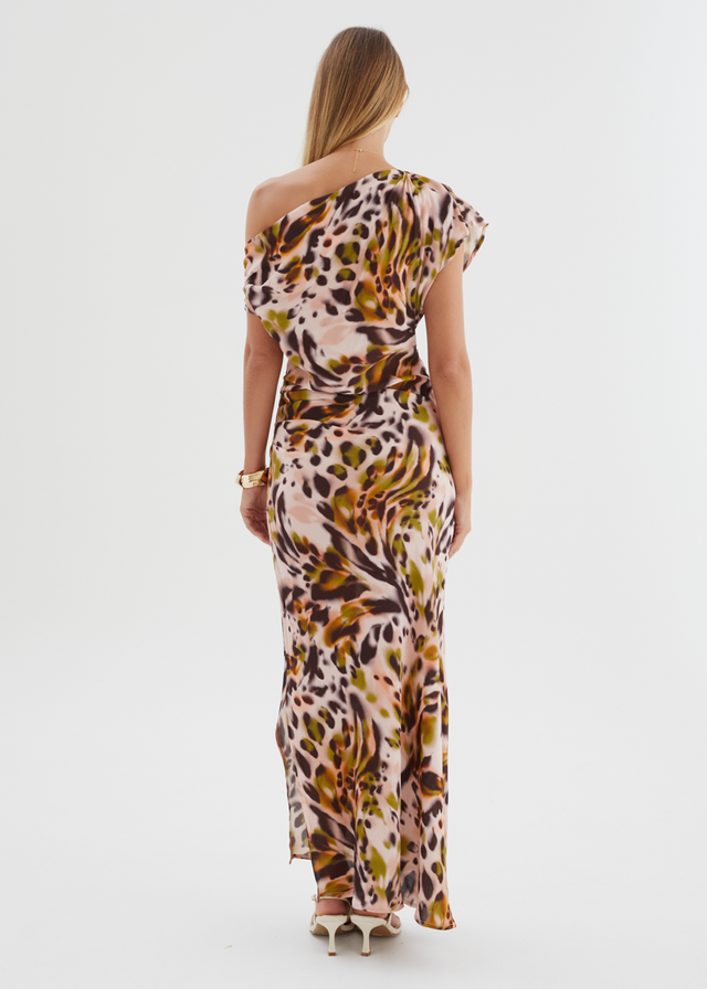 Ryda Drop Shoulder Midi Dress - Zendaya