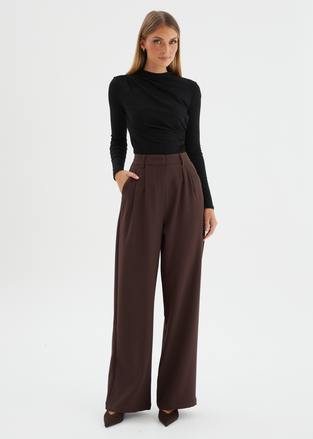 Sloane Pants - Espresso