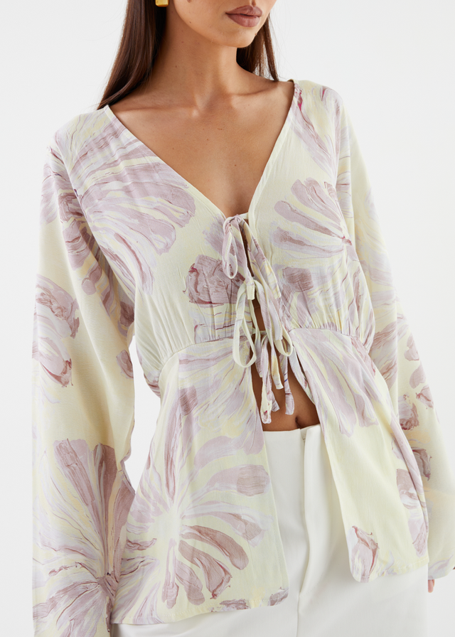 Origami Blouse - Seashell