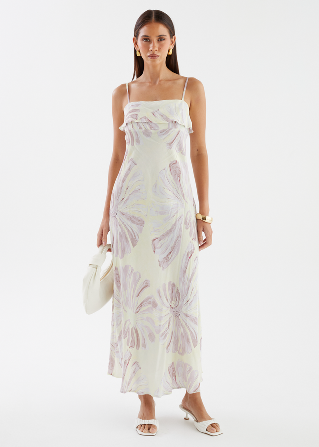 Edie Midi Dress - Seashell