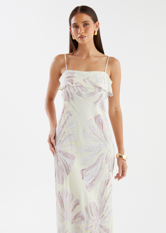 Edie Midi Dress - Seashell