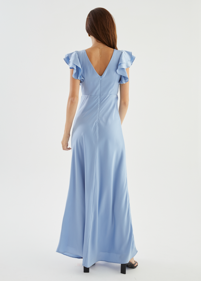 Dali Maxi Dress - Sky Blue