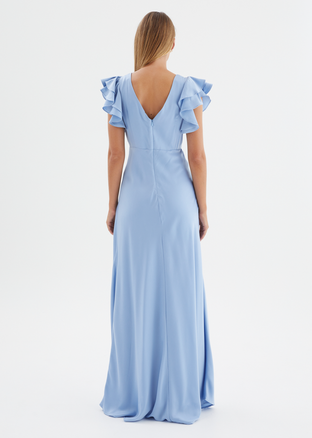 Dali Maxi Dress - Sky Blue