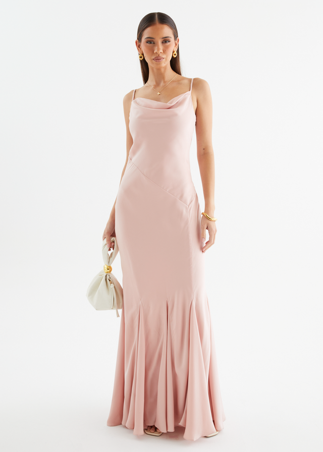 Zita Maxi Dress - Blush