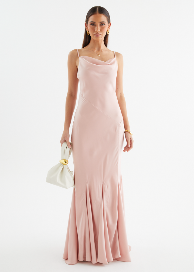 Zita Maxi Dress - Blush